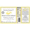 Sonoma Syrup Co. Lavender Infused Simple Syrup 12.7 fl oz | for Coffee, Cocktails, and Cooking | Hand Crafted in the USA(Meyer Lemon)