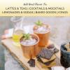 Sonoma Syrup Co. Lavender Infused Simple Syrup 12.7 fl oz | for Coffee, Cocktails, and Cooking | Hand Crafted in the USA(White Ginger)