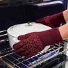 Sur La Table Large Tile Oven Gloves, Set of 2, Green(Dark Red)