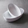 Sur La Table Modern White Serving Bowl – 16″ Wide, Stylish & Versatile Dish for Entertaining, Showcasing Culinary Creations & Everyday Serving