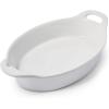 Sur La Table Oval Porcelain Baker, 20 oz, White