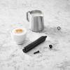 Sur La Table Rechargeable Milk Frother & Whisk, Black