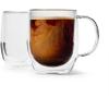Sur La Table Double-Wall Coffee Glasses, Set Of 2, Clear