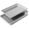 Sur La Table Platinum Pro 1/8 Sheet Pan, Set of 2, Gray