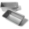 Sur La Table Signature Mini Loaf Pans, Set of 4, Silver