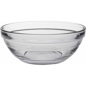 Duralex Le Gigogne Stackable Clear Bowl, 1 Quart / 32 Ounces – Set of 6