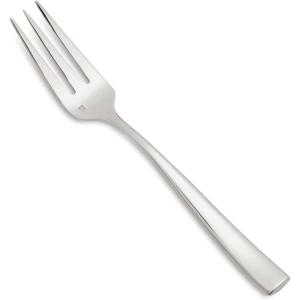 Fortessa Lucca Faceted 18/10 Stainless Steel Flatware Serving Spoon, 9-Inch(Lucca)