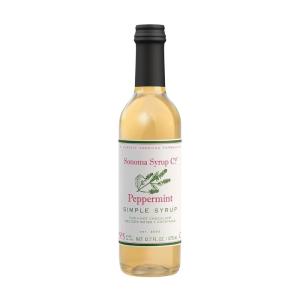 Sonoma Syrup Co. Lavender Infused Simple Syrup 12.7 fl oz | for Coffee, Cocktails, and Cooking | Hand Crafted in the USA(Peppermint)