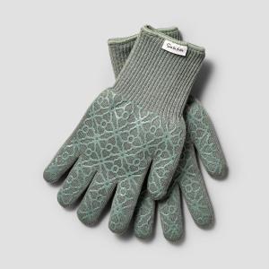 Sur La Table Large Tile Oven Gloves, Set of 2, Green(Green)
