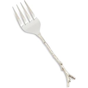 Sur La Table Twig Serving Fork, Silver