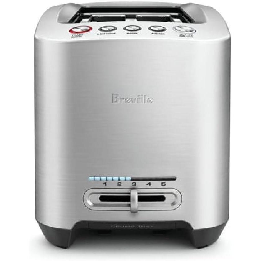 imageBreville BTA820XL DieCast Smart Toaster 2 Slice Brushed Stainless Steel