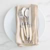 Sur La Table Café Flatware, 20-Piece Set, Ivory