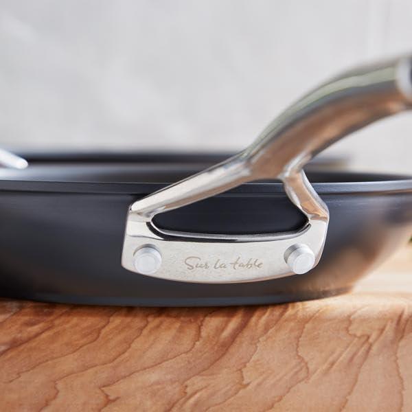imageSur La Table Classic Hard Anodized Ceramic Nonstick Skillet Set of 2 8 amp 10 Aluminum