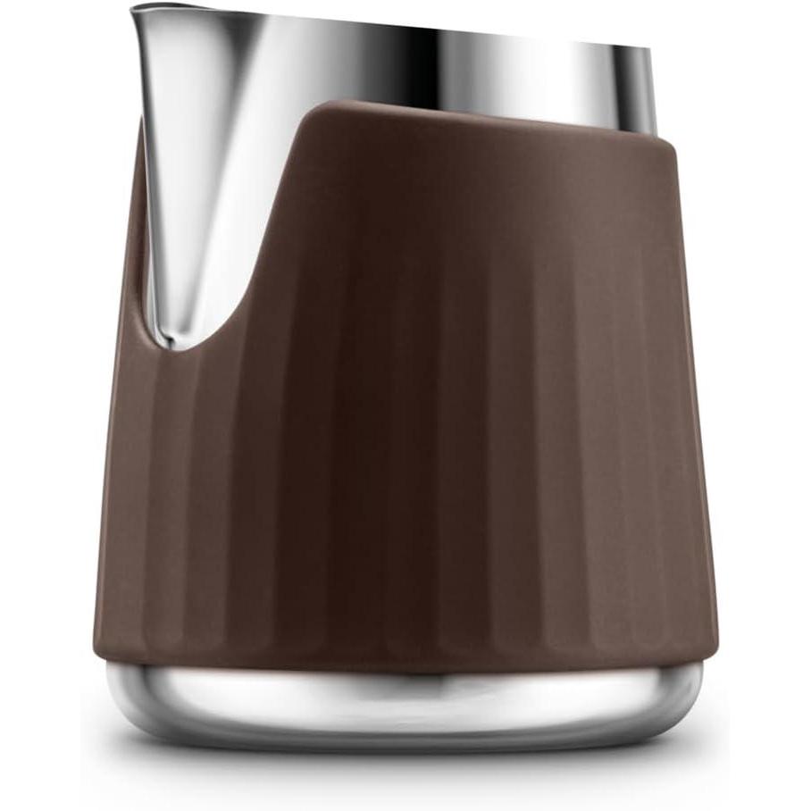 imageBreville BEA401PSS Pro Control Milk Jug for Latte and Cappuccino Art Walnut
