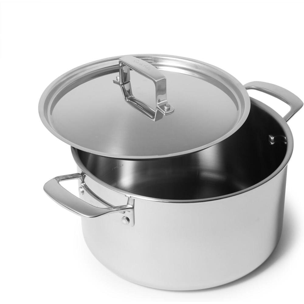 imageSur La Table Classic 5Ply Stainless Steel Stockpot 8 Qt Silver
