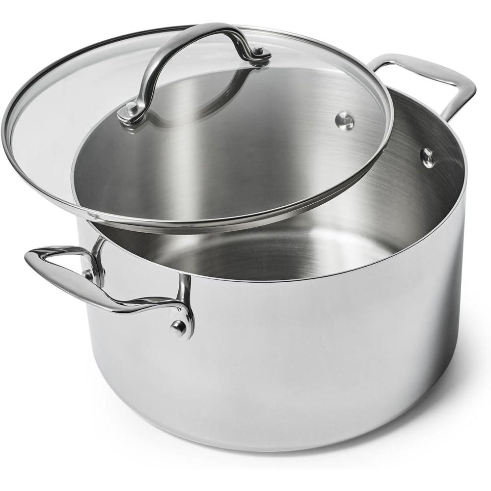 imageSur La Table Signature Stainless Steel Stockpot 8 qt