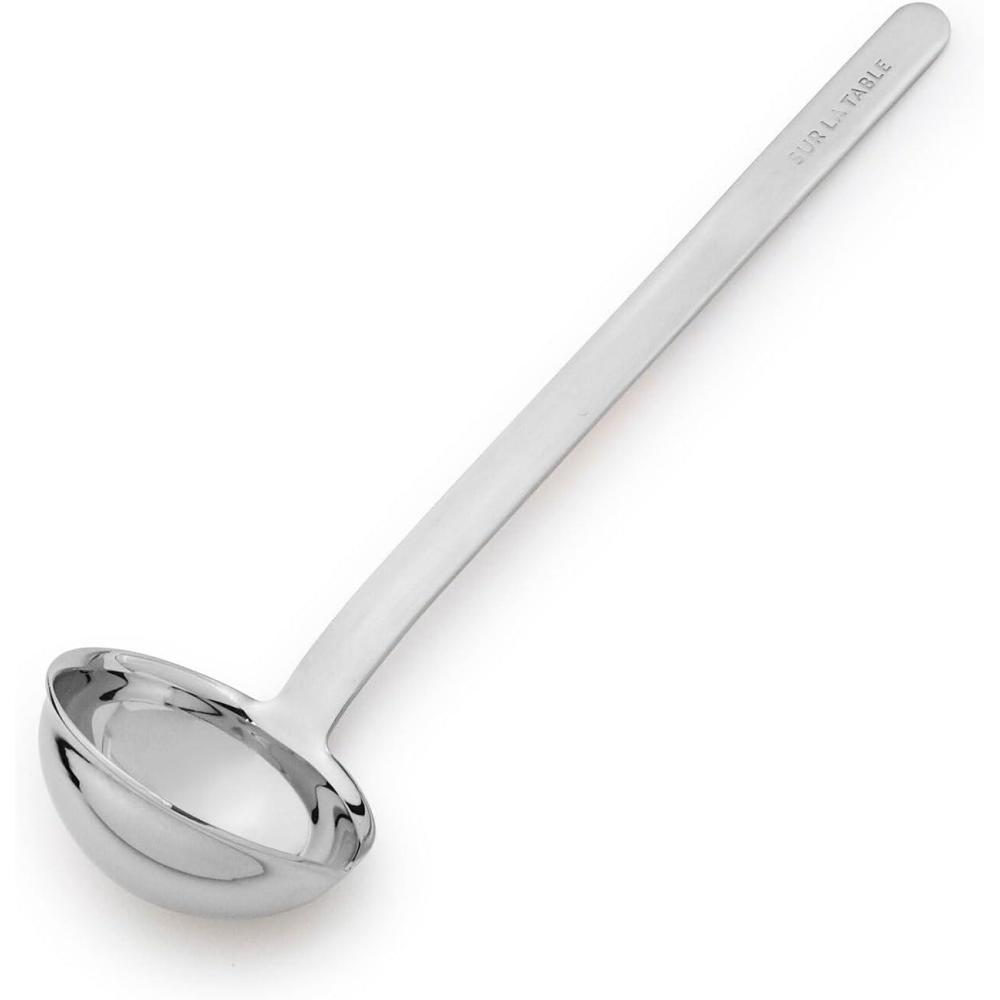 imageSur La Table Stainless Steel Gravy Ladle 1 oz Silver