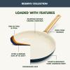 GreenPan Hard Anodized Healthy Ceramic Nonstick 10″ and 12″ Frying Pan Skillet Set, Gold Handle, PFAS-Free, Dishwasher Safe, Oven Safe, Taupe(Twilight Blue)