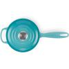 Le Creuset Enameled Cast Iron Signature Saucepan, 2.25 qt., Flame(Caribbean)