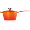 Le Creuset Enameled Cast Iron Signature Saucepan, 2.25 qt., Flame(Flame)