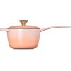 Le Creuset Enameled Cast Iron Signature Saucepan, 2.25 qt., Flame(Peche)