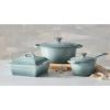 Le Creuset Enameled Cast Iron Signature Saucepan, 2.25 qt., Flame(Sea Salt)