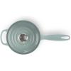 Le Creuset Enameled Cast Iron Signature Saucepan, 2.25 qt., Flame(Sea Salt)