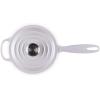 Le Creuset Enameled Cast Iron Signature Saucepan, 2.25 qt., Flame(Shallot)