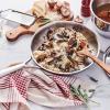 Sur La Table Classic 5-Ply Stainless Steel 2-Piece Skillet Set, 8″ & 10″, Silver