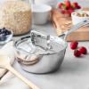 Sur La Table Classic 5-Ply Stainless Steel Saucier, 2 qt, Silver