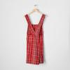 Sur La Table Plaid Smock Apron, Red