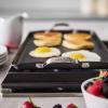 Sur La Table Signature Hard Anodized Nonstick Double Burner Griddle, Black