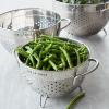 Sur La Table Stainless Steel Colanders, Silver