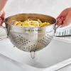 Sur La Table Stainless Steel Colanders, Silver(Silver)