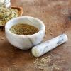 Sur La Table White Marble Mortar & Pestle, 2½” x 4½”