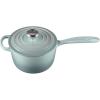 Le Creuset Enameled Cast Iron Signature Saucepan, 2.25 qt., Flame(Sea Salt)