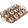 Nordic Ware 75th Anniversary Braided Cakelet Pan, Toffee