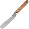 Sur La Table Offset Wood-Handle Icing Spatula(Brown)