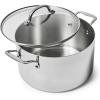 Sur La Table Signature Stainless Steel Stockpot, 8 qt.