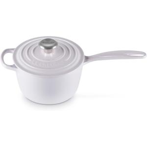 Le Creuset Enameled Cast Iron Signature Saucepan, 2.25 qt., Flame(Shallot)