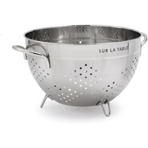 Sur La Table Stainless Steel Colanders, Silver(Silver)
