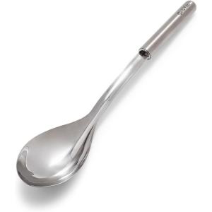 Sur La table Large Stainless Steel Spoon, Silver