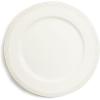 Sur La Table Pearl Stoneware Salad Plates – Set of 4 with Raised Dot Border & Distressed Edges, Vintage-Inspired Durable Dinnerware, Dishwasher & Microwave(White)