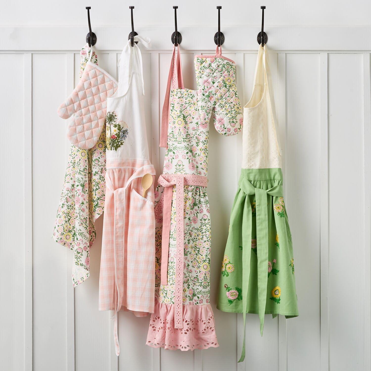 imageSur La Table Floral Apron Pink