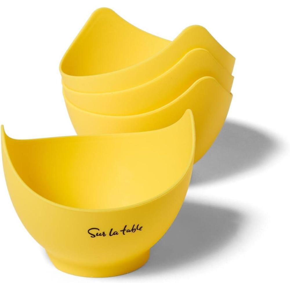 imageSur La Table Egg Poachers Set of 4 Yellow