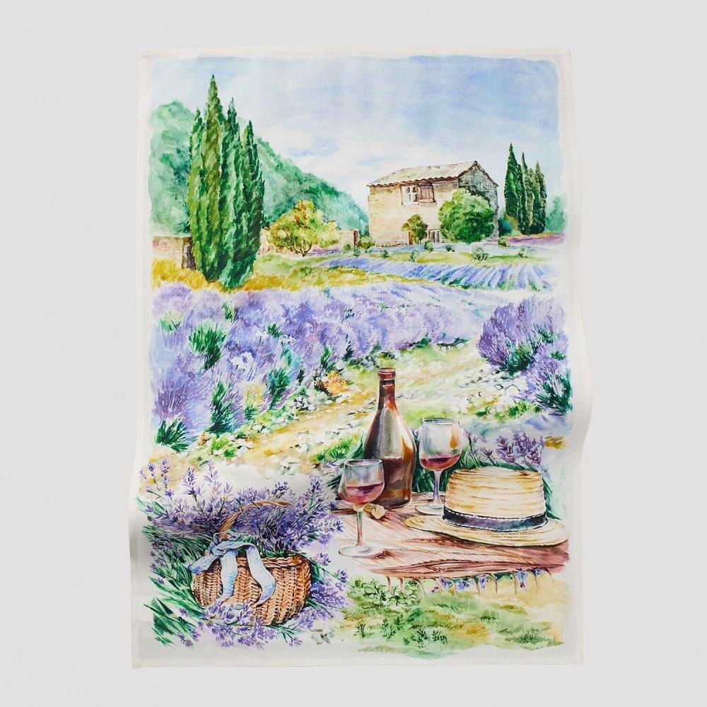 imageSur La Table Provence Kitchen Towel Purple