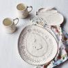 Embossed Bunny Plate by Sur La Table