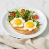 Sur La Table Nonstick Flower Egg Rings, Set of 2, Black
