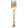 Sur La Table Gold Twig Serving Fork