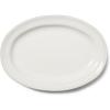 Sur La Table Pearl Stoneware Serving Platter – 14.37″ x 9.96″ Chip-Resistant Tray with Raised Dot Border & Distressed Edges, Vintage-Inspired Dinnerware, Microwave & Dishwasher